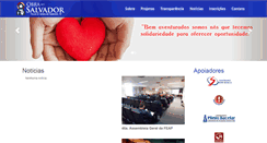 Desktop Screenshot of obradosalvador.org.br